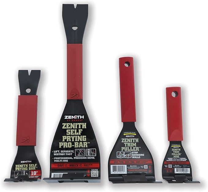 Zenith 10 in. Self-Prying Pry Bar ZN700301