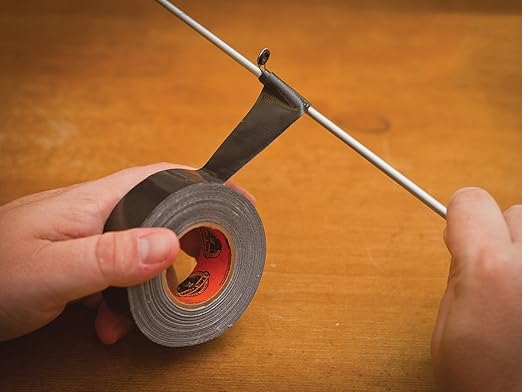 Gorilla Tape, Mini Duct Tape To-Go, 1" x 10 yd Travel Size, Black, (Pack of 12)
