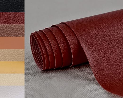 PXBBZDQ Leather Repair Tape,15.74×59 inch Self Adhesive Leather Repair Patch,Leather Repair Kit for Car Seat,Leather Patches for Sofas…