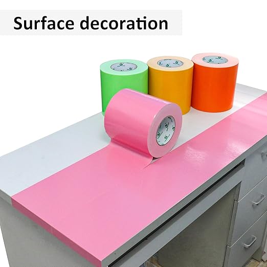 BOMEI PACK 6inch Wide Orange Duct Tape, Heavy Duty Strong Waterproof Industrial Color Duct Tape 9.0mil x 6inch x 60yds for Crafts, Home Improvement, Repairs, & Projects
