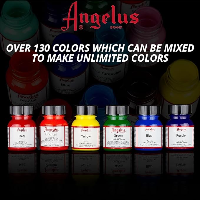 Angelus Acrylic Leather Paint, 4 Fl Oz (Pack of 1), Putty