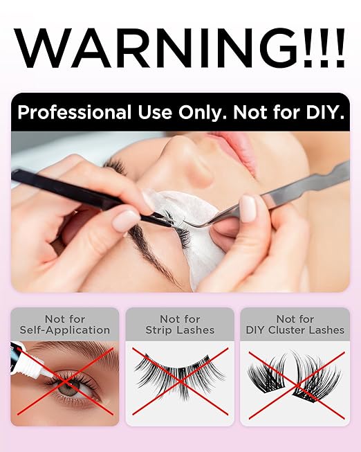 BEYELIAN Sensitive Eyelash Extension Glue 0.17fl.oz/5ml / 1Sec Drying Time/Retention – 6-7 Weeks/Black Adhesive/Professional Hypoallergenic Formaldehyde-Free Lash Extension Glue Supplies