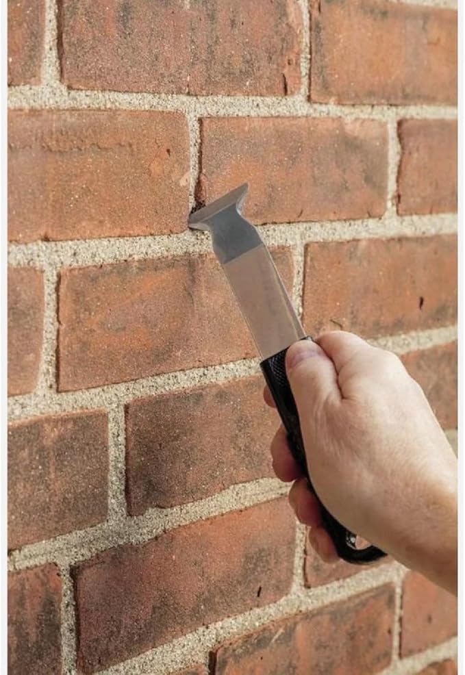 The HYDE® Dig-It™ Removal and Scraping Tool, Push or Pull scraping. Caulk Remover Tool, Paint Scraper, Putty Knife Scraper, Grout Removal Tool, Convienent size perfect for tool box, or tool bag.