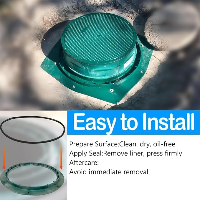 Butyl Sealing Rope 5/16" X20ft long for Tuf-Tite and Polylok Septic Tank Risers