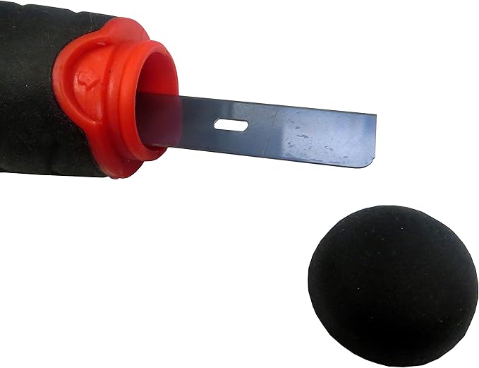 ALLWAY WPS Aluminum-Headed Multi-Purpose Wall Scraper and Stripper with 4" Blade and 12" Handle