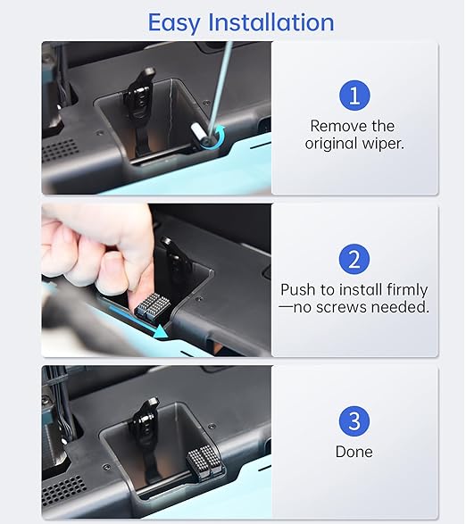 BIQU Panda Brush PX 2-Pack Silicone Nozzle Wiper for Bambu-Lab P1P/P1S/X1/X1C/X1E, Nozzle Cleaning Kit, Silicone Brushes