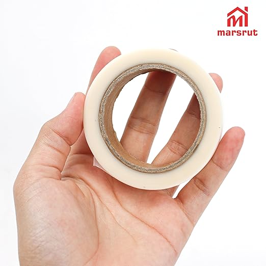 Tent Seam Tape, 2 Rolls, Total 131 Feet, Waterproof Tent Tape Repair, Iron On Hot Melt Seam Sealing, Clear Fusible Adhesive Tape for Fabric, Outdoor Camping Gear, Awning, Raincoats & Sportswear