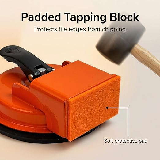 Floor Gap Fixer Tool, 2026 New Heavy Duty Flooring Gap Fixer with Strong Suction Cup, Laminate Vinyl Wood Plank Tile Gap Closing Tool for Doorways, Edges & Corners