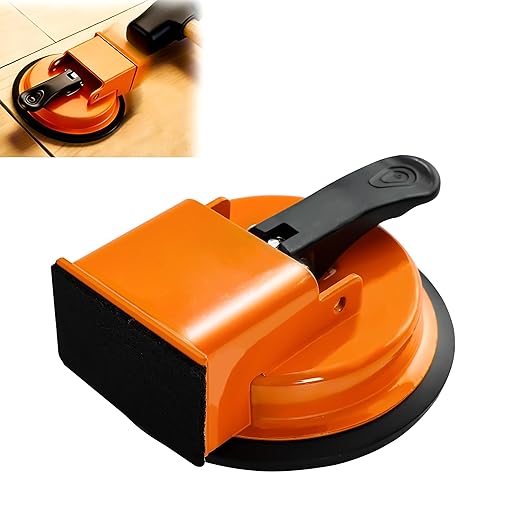 Heavy Duty Floor Gap Fixer Tool, Flooring Repair Tool with Enhanced Suction Cup, Made of Iron, for Laminate, Vinyl, Wood & Tile Flooring (4.8 Inch)