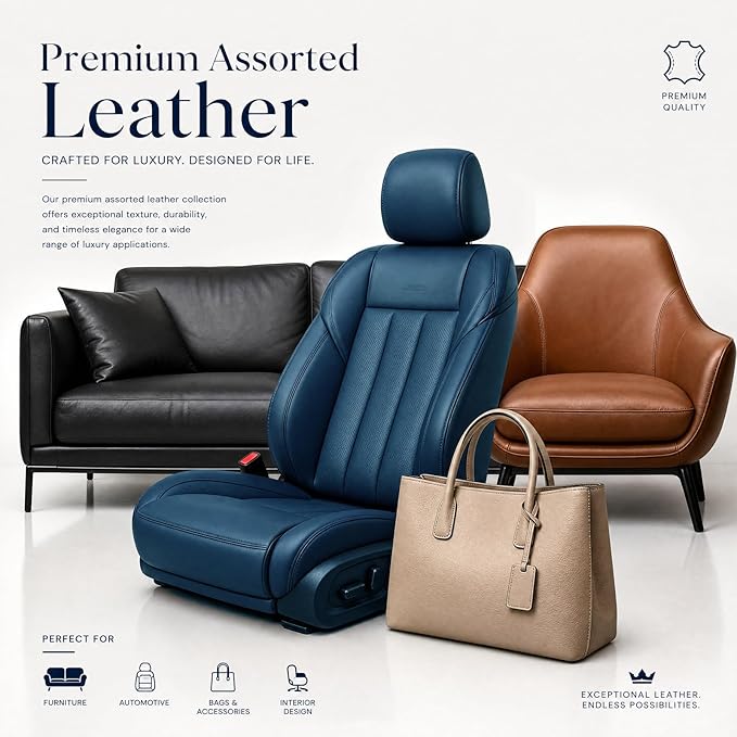 CHEIGHY Leather Repair Patch for Couches Self-Adhesive Leather Repair Tape kit for Furniture Sofa Vinyl Car Seats Couch Chairs Shoes Down Jackets (Blue, 17X79 inch)