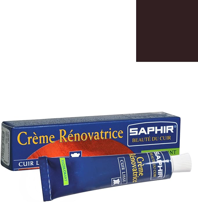 SAPHIR Beauté du Cuir Renovating Cream 25 ml - Professional Leather Repair & Color Restoration Cream