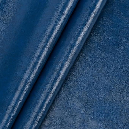Leather Repair Patch Tape Kit,Self Adhesive Leather Repair Patch,Vinyl Repair Kit for Couches Boat Seats Furniture Cars Sofa Office Chair (Deep Blue,7.87"×54.33")