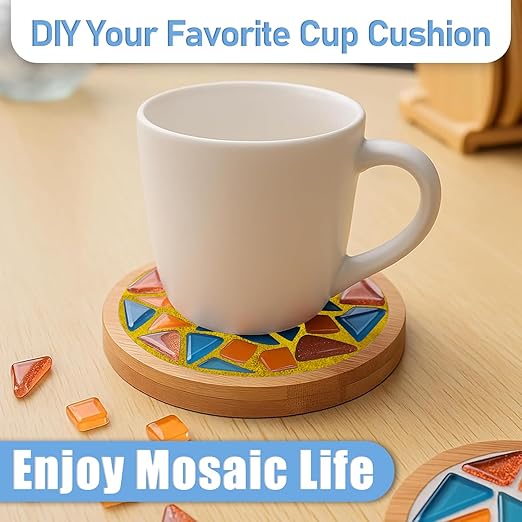 Mosaic Crystal Grout, Mosaics Tile Tools, Mosaic Tile Accessories – Essential for Handmade Grouting and Perfect for DIY Craft Projects (Yellow, 4.5oz)