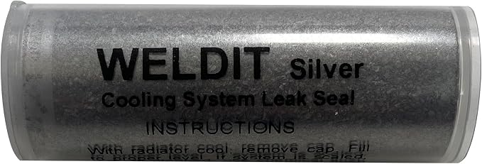 WELDIT WS-1P Radiator Cooling System Stop Leak Sealer 20 Grams - USA Made - 24 Vials