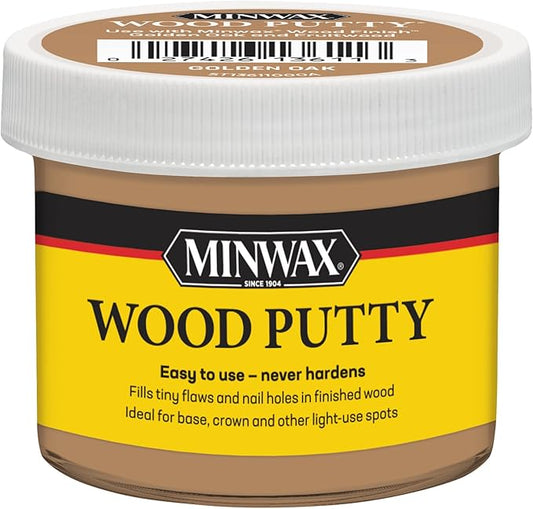 Minwax Wood Putty, Golden Oak, 3.75 oz.