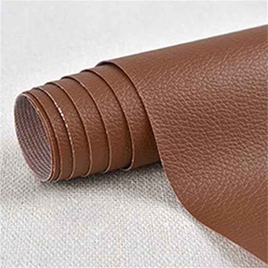 Leather Repair Patch for Couches 20 x 30 cm 1 Roll Large Self-Adhesive refinisher cuttable reupholster Tape Patches kit for Couch Car Seats Furniture Sofa Vinyl Chairs Shoes Fabric Fixchocolate
