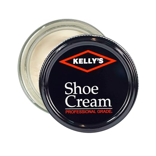 Kelly's Neutral Shoe Polish 1.5 oz - Professional Leather Shoe Cream