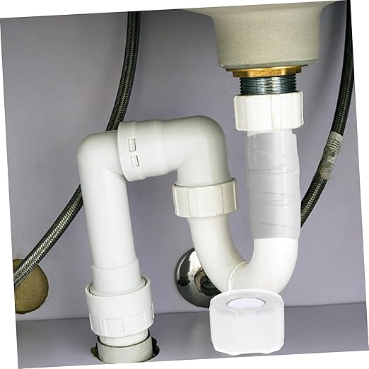 Luxshiny 1roll Hose Leak Repair Tape Silicone Rubber Pipe Sealant for Leak Fixing Wide Long Easy to Apply Adhesive for Plumbing Repairs