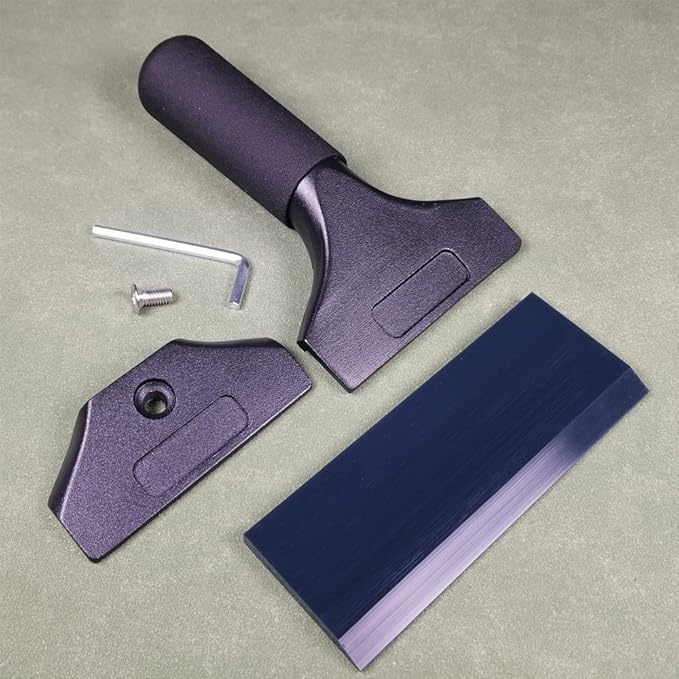 Gebildet All purposed Silicone Rubber Squeegee for Car Vinyl Wrapping, Window Tint Film Installation, car Decal Tool. Car Window Snow/ice Cleaning, Home Glass/Mirror/Window Cleaning