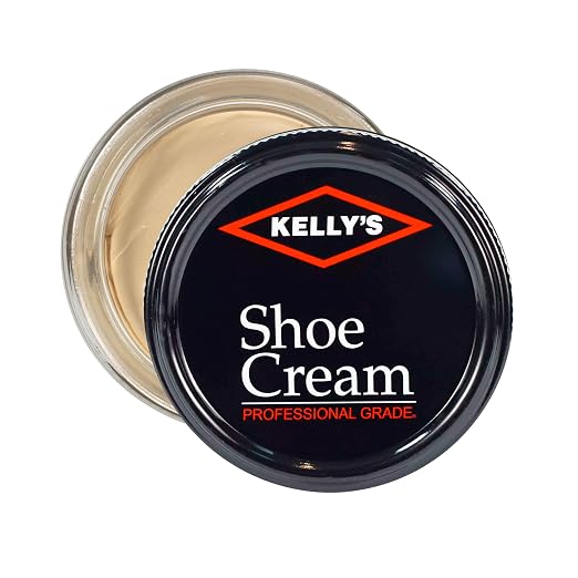 Kelly's Bone Shoe Polish 1.5 oz - Professional Leather Shoe Cream