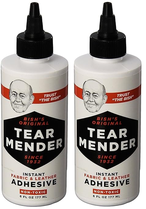 Tear Mender - TTB-6-D-B Instant Fabric and Leather Adhesive, 6 oz Bottle, TG06H (Pack of 100)