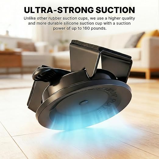 Floor Gap Fixer Tool Heavy Duty 45°Striking Surface Floor Gap Repair Tool Made of Iron & Enhanced Suction Cup with Slot Cutter and 5pcs Sticky Pads for Fixer Laminate/Vinyl Flooring Tools