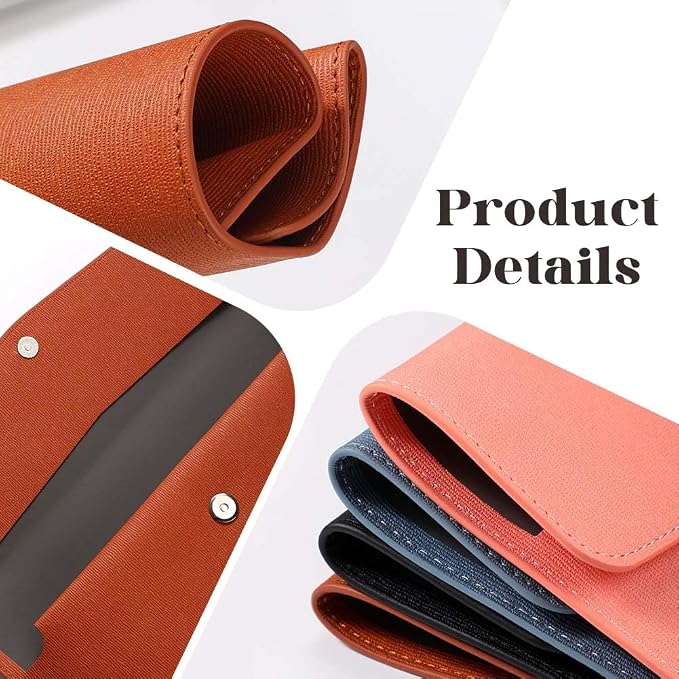 PU Leather A4 Document File Holder Folder Brown for Letter Size Waterproof Portfolio Filing Envelope Oragnizer Pocket Storage Case with Snap Closure for Receipt Contract Stationery Tablet