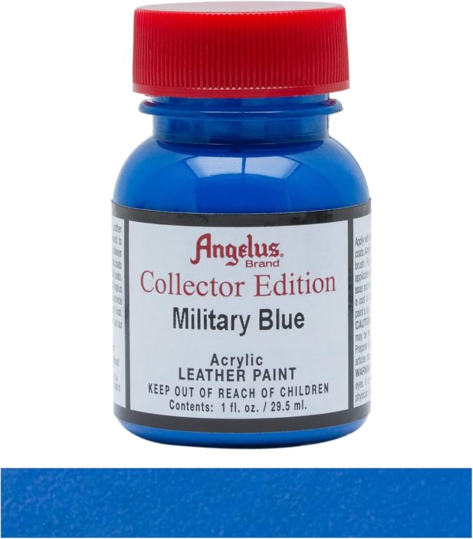 Angelus Collector Leather Paint 1 oz Military Blue