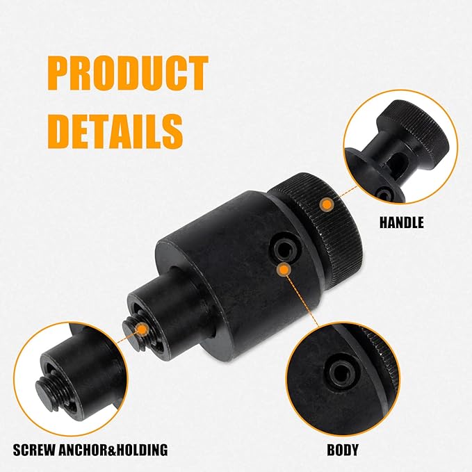 RANSOTO 870 Screw Anchor Expander Hollow Wall Set Tool Compatible with Greenlee 84305 Power Drill Part Caulking Anchor Size 3/8"-16