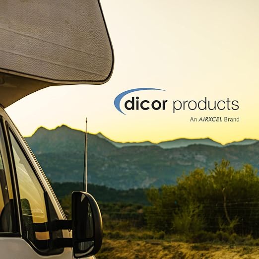 Dicor BT-1834-5 Butyl Seal Tape - 1/8" x 3/4" x 30' Repair Tape for RV, Trailer, Motorhome, Windows, and Vent Sealing- Pack of 5