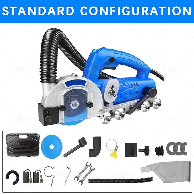 Household Electric Tile Gaps Crevice Cleaning Machine,with 100mm Blade,9000r/min Tile Joint,Floor DIY Regrouting,Tile Grout Remover Machine, for Ceramic Tile Repair and Regrouting