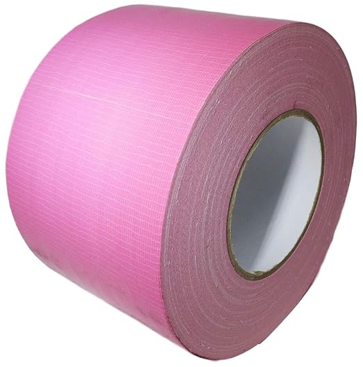 GGR Supplies T.R.U. CDT-36 Industrial Grade Duct Tape. Waterproof and UV Resistant. Multiple Colors Available. 60 Yards. (Pink, 3 in.)