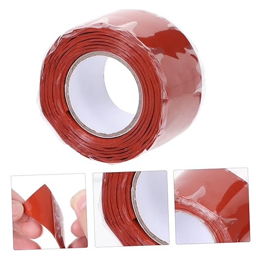 DOITOOL Flex Rubberized Seal Tape Self Adhesive Sealing Tape for Plumbing Repairs Wide Long for Water Pipe Faucet and Sewer Leak Fixes