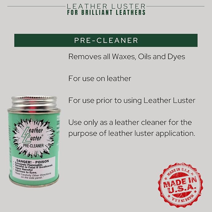 Leather Luster Patent Leather Polish, Cleaner and Conditioner | Made in the USA