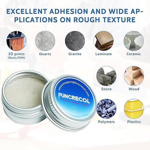 UV Putty 5g—365-405nm Fast Cure, Sand & Paint Ready, Opaque Multi-Surface Repair Filler for Crafts & 3D Prints