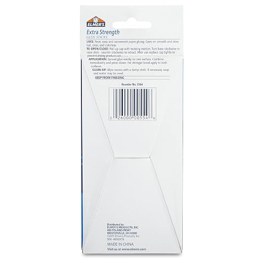Elmer's Extra Strength Glue Sticks Washable 8 Grams 24 Count, #1 Teacher Brand (Pack of 12)
