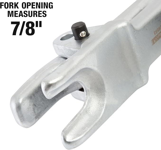 OEMTOOLS 37308 Ball Joint Separator, Adjustable 1 1/8 to 2 1/8 Inch Range, 3/4 Inch Forcing Bolt, Easy Puller Tool for Front Wheel Drive Vehicles