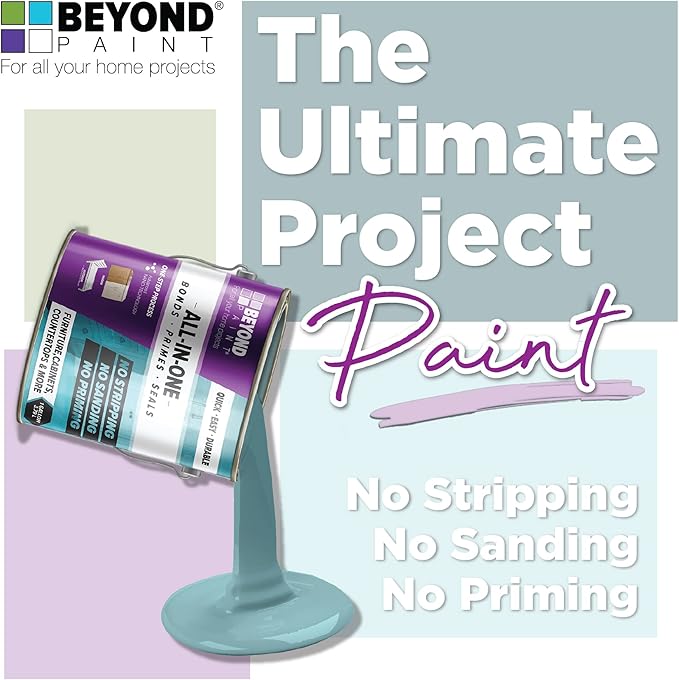 Beyond Paint Countertop Makeover Kit with Paint, Sealer, Flecks and Tools for Countertops, Buttercream