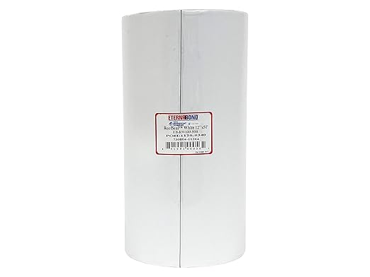 EternaBond RoofSeal White 12" x50' MicroSealant UV Stable RV Roof Seal Repair Tape | 35 mil Total Thickness - EB-RW120-50R - One-Step Durable, Waterproof and Airtight Sealant