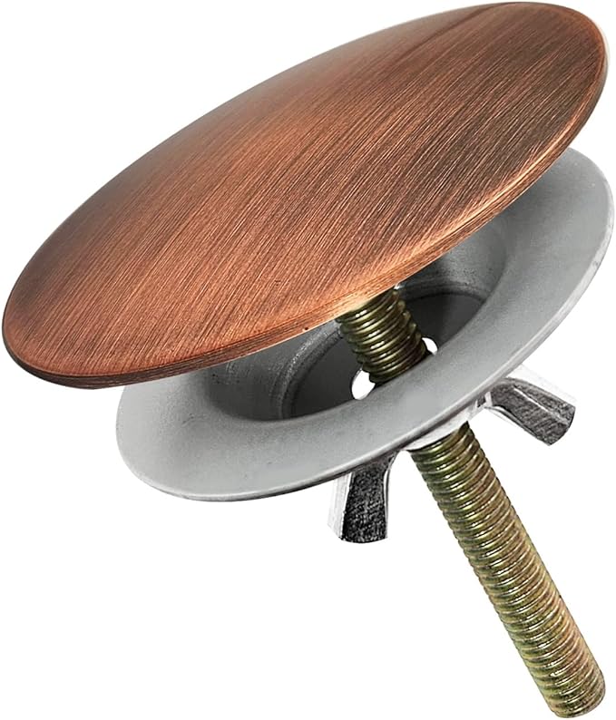 Westbrass D202-11 2" Kitchen Sink Hole Cover, Antique Copper (100-Pack)