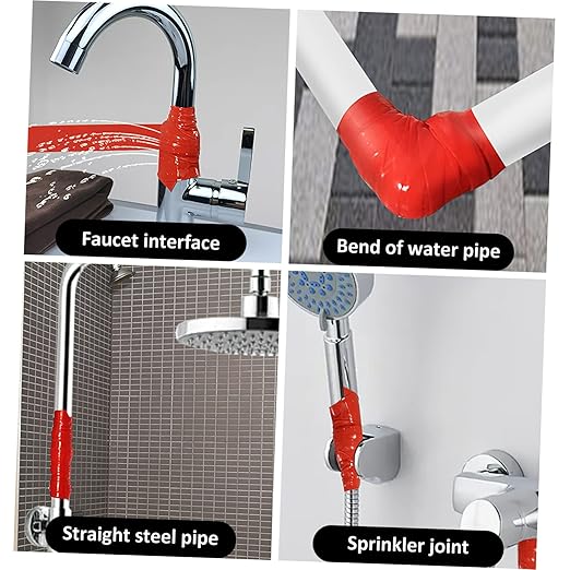 Ciieeo Seal Tape for Home Repair Self Adhesive Duct Tape for More Flexible Leak Sealing for Plumbing Fixes