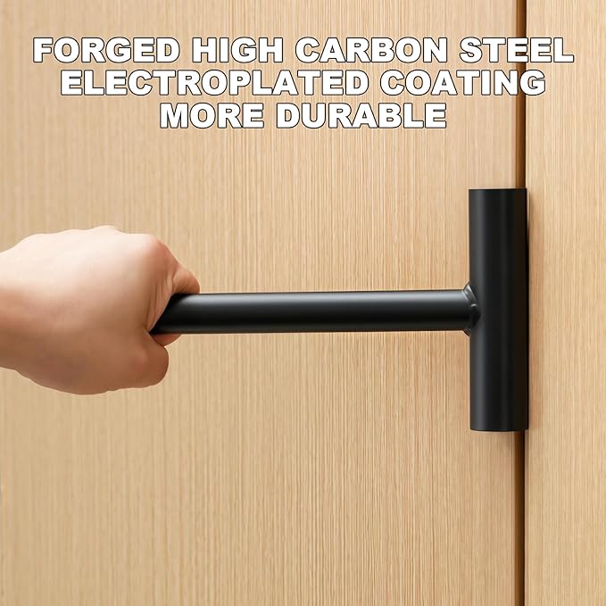 Door Hinge Adjustment Tool, Hinges Gap Adjusting Wrench, Apply to Heavy Weight .134 and .180 Hinge Gap Adjusting Wrench, Commercial Doors Hinge Repair Tool Tweaker, Ergonomic Design(Black)