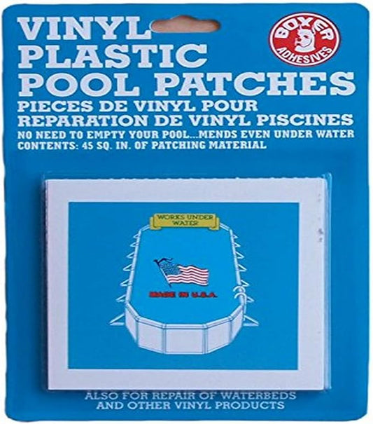 Union Laboratories 30 Boxer Adhesives Vinyl Quick Patch Kit for Swimming Pools, 40"