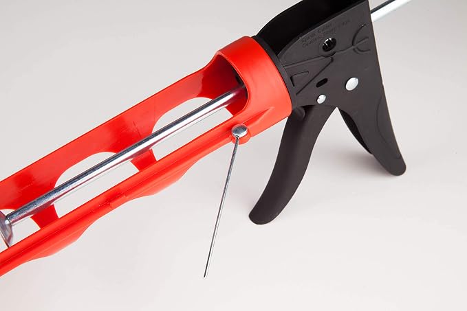 Red Devil 3935 9" Composite Drip Free Caulk Gun - Thrust Ratio 10:1
