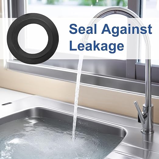 5PCS Kitchen Sink Plug Rubber Seal Washers Gasket Pop Up Basin Sink Waste Fitting for Basket Strainer 78 79 80 82 83mm Kitchen Drain Sealing Universal Replacement Accessories