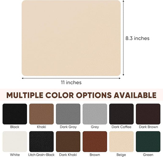 Leather Repair Patch Self Adhesive,8.3″ x 11″ Vinyl Patch Kit,Leather Repair Kit for Furniture,Car Seat,Couch,Office Chair.（Beige）
