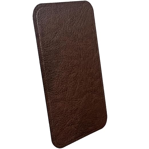 MastaPlasta Self-Adhesive Premium Leather Repair Patch - Mid-Brown 8in x 4in (20 x 10 cm). Your Instant Stick-On Upholstery-Quality Leather Repair Kit for Couches, Car Interiors, Bags & DIY