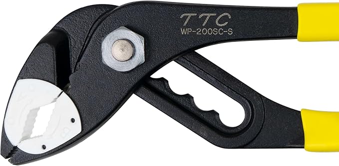 TSUNODA, WP-200SC-S, Soft Resin Jaw Water Pump Pliers, 8-inch