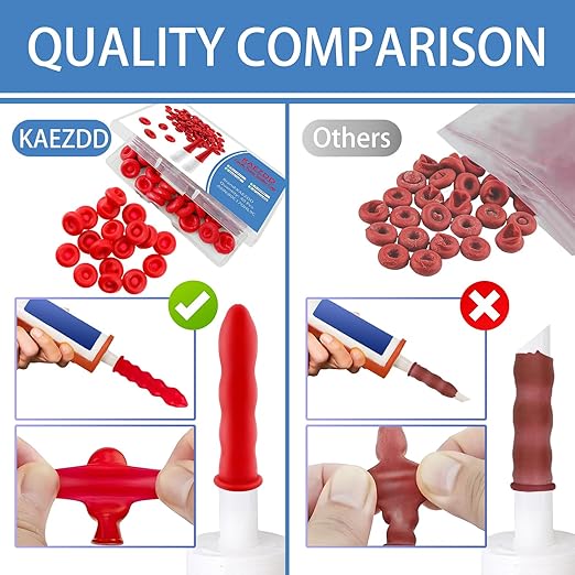 20 Pcs Caulk Tube Sealer Caps, Caulking Gun Tip Caps, Caulking Tool Accessory, Caulk Sealer Saver for Open Caulking Tube Sealing and Preserving, with Storage Box for Easy Storage