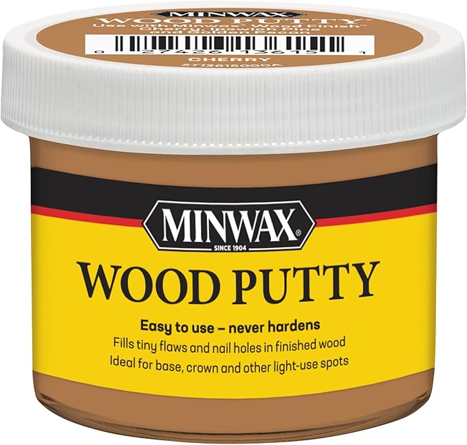 Minwax Wood Putty, Cherry, 3.75 oz.